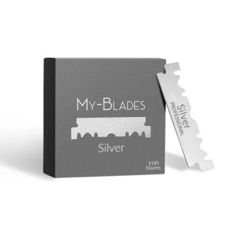 100 Single Edge Blades Silver - My Blades